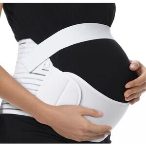 Maternity Support Belt XXL Belly Band Back Brace NWT Adjustable Mesh